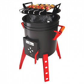 Печи под казан, печи-мангалы, садовые печи